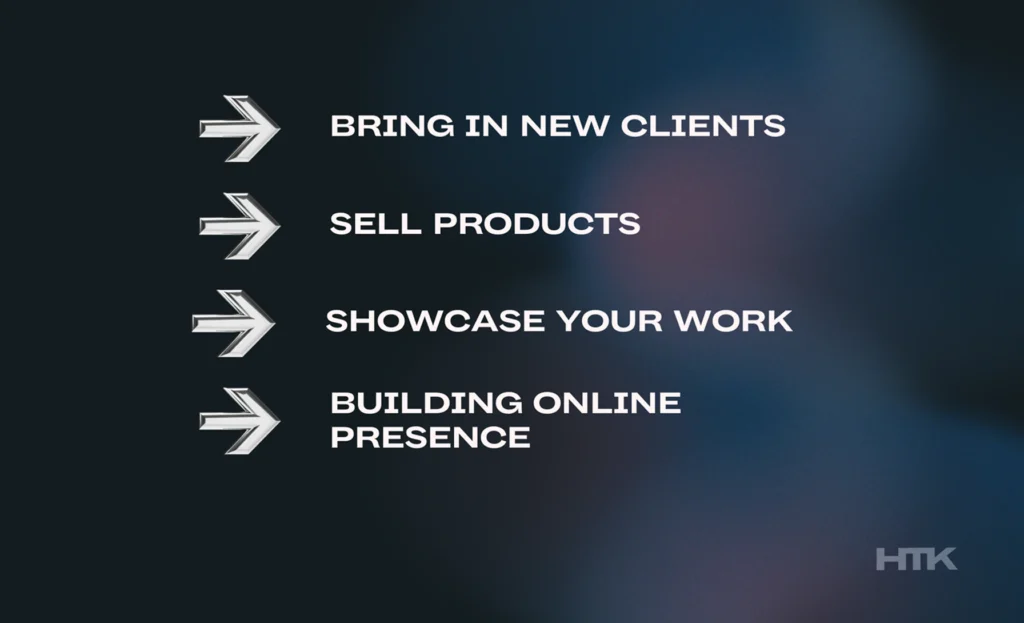 What do you want your website to do?