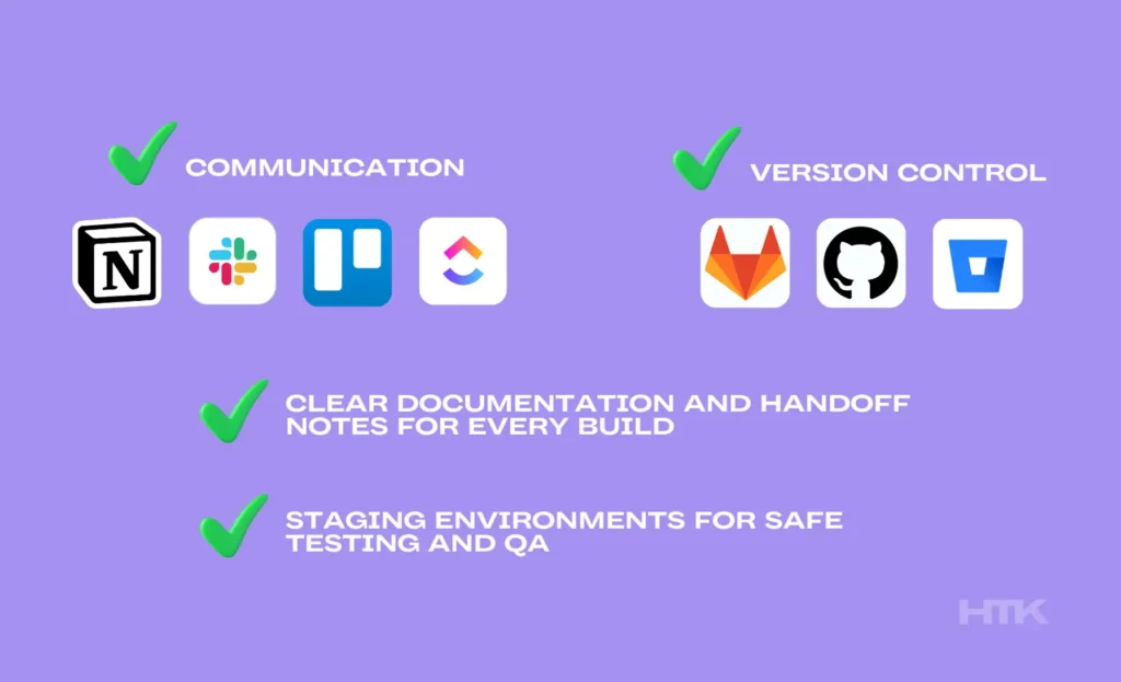 Check their tools and workflow setup