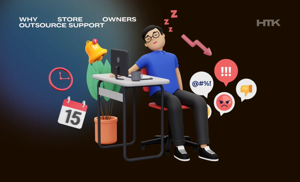 Why store owners outsource support